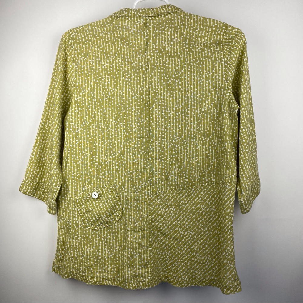 John Mark Tunic Jacket Shacket Size Medium Top Sh… - image 2